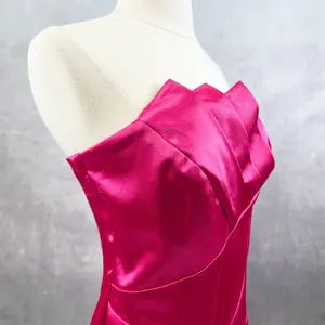 B Wear Too Womens Dress Mini Satin Pink Size 5 Glam Going Out‎ Party Cocktail thumbnail 3