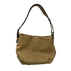 Coach F15064 Beige 2 Way Leather Crossbody Shoulder Strap Purse Tote Handbag OS thumbnail 2