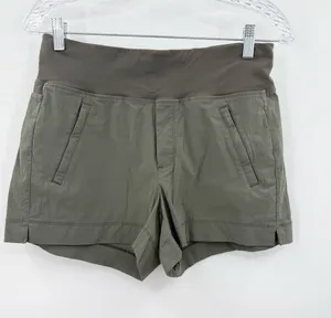 Athleta‎ Women's Trekkie North Shorts Green Size 4 thumbnail 1