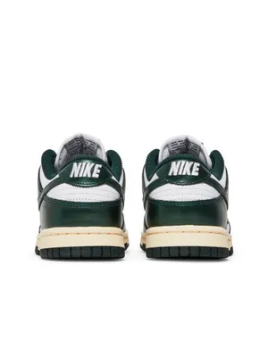 Nike Dunk Low Vintage Green White Pro Green Coconut Milk Sneakers Size 5 W thumbnail 5