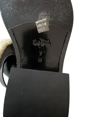 COACH Women’s Black Leather Zip Moto Boots Size 7 thumbnail 3