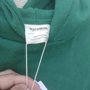 Pull & Bear Gorgeous Green Hoodie XS. thumbnail 6