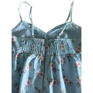 Free People In A Bubble Mini Dress Size Medium Bluebell NWT Floral Babydoll thumbnail 5