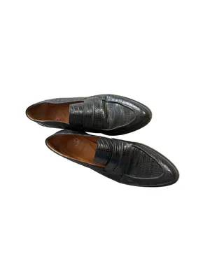 FRANCO SARTO Black Leather Loafers Size US 8 thumbnail 9