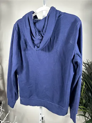 N119. The North Face Women’s Deep Navy Logo Pullover Hoodie thumbnail 3