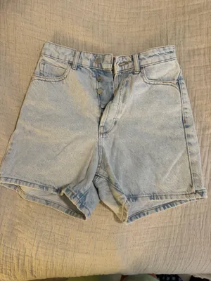 ZARA High-Rise Denim Shorts thumbnail 2