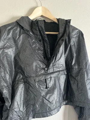 EUC Free People Diamond Back Reflective Jacket XS thumbnail 5