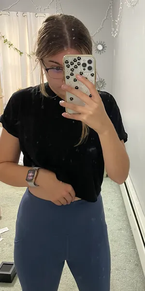 Kohls Blue Leggings  thumbnail 1