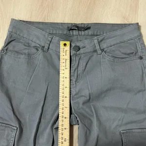 Prana‎ Gorpcore Granola Girl Womens Gray Cargo Pants Casual Utility Sz 6 thumbnail 5