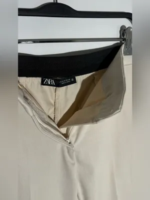 Zara Womens Beige Pants thumbnail 7