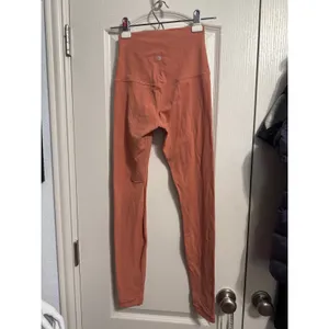 Lululemon Align High Rise Pant Nulu Yoga Leggings Athleisure Pink‎ Savannah thumbnail 3