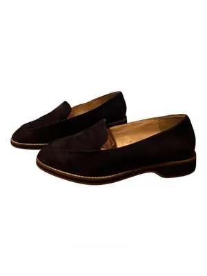Cole Haan Women’s “The Go To” Navy Suede Slip-On Loafers thumbnail 3