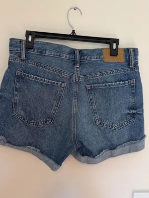 Aeropostale Denim Mom Shorts - Size 8 thumbnail 3