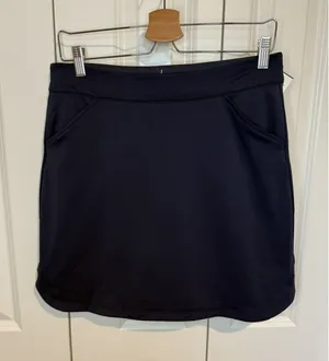 Peter Millar Alice Petal Hem Golf Skort Women's size Small Navy Blue thumbnail 1