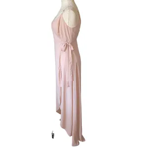 Show Me Your MuMu Mariah Wrap thin strap v-neck party barbiecore Dress Large thumbnail 6