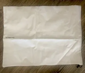 Vince white drawstring dust bag thumbnail 1