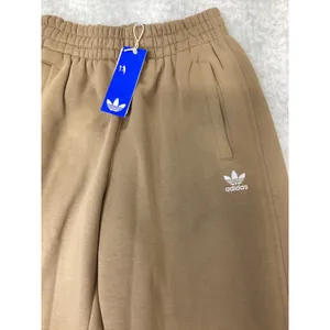 Adidas Originals Essentials Joggers Cardboard Brown Tan Fleece Pants‎ JX5184 XS thumbnail 2
