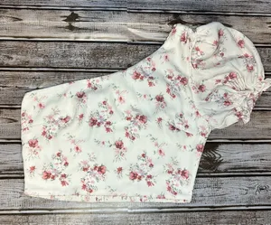 Altar'd State Pink Floral Top thumbnail 1