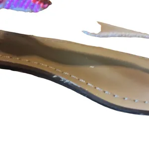 Guess 7 Pink Tan Beaded Embellished T-Strap Flip‎ Flop Sandals Boho Festival thumbnail 6