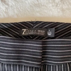 New York & Company Pinstriped Skinny Crop‎ Pant thumbnail 3