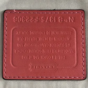Coach Kirstin Coral Salmon Pink Leather Hobo Shoulder Bag‎ thumbnail 10