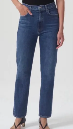 AGOLDE Stovepipe High Rise Jeans Size 24 thumbnail 1
