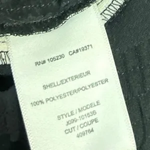 Joie Women Black White High Waisted Pull On Athletic Jogger Sweat Pants Size XS thumbnail 6