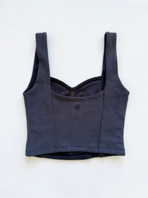 lululemon Ribbed Softstream Sweetheart Tank Top Size XS thumbnail 5