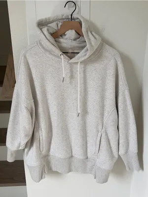 Free People FP Movement Sprint To The Finish Hoodie Sweatshirt - Gray - NWOT thumbnail 1