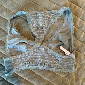 VICTORIA’S SECRET Lace Bralette in Pale Green thumbnail 5
