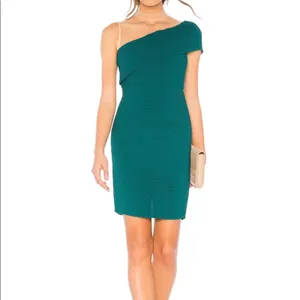 Aijek Toga Dress Green Revolve thumbnail 2