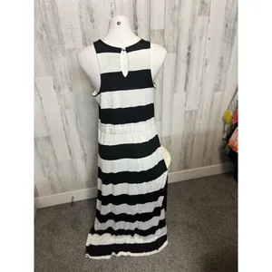 Stripped maxi dress Black Size XL thumbnail 5