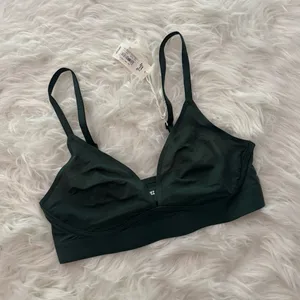Aerie SMOOTHEZ Mesh Bralette Sycamore Size Small thumbnail 3