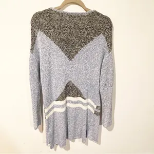 One x One Teaspoon Medium Blue Snow Drift Long Sleeve Sweater‎ Dress thumbnail 7