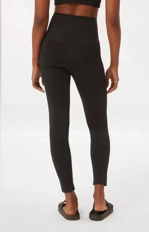 Girlfriend Collective Compressive High-Rise Active Leggings Black Small thumbnail 2