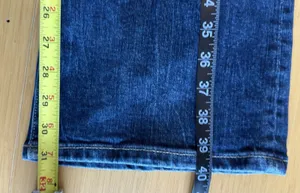 BKE Payton Jeans Womens 29x32 Blue Mid Rise Bootcut Stretch Denim Buckle Y2K thumbnail 7