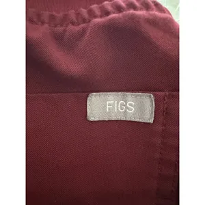 burgundy FIGS Zamora Jogger Scrub Pants small thumbnail 9