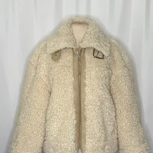 NWT!!‎ FREE PEOPLE Jolie Teddy Coat Faux Fur Oversized Bohemian Outdoors Medium thumbnail 3