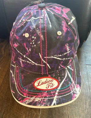 Outdoor Cap Muddy Girl Camo Hat Ladies Fit Pink Purple Black Adjustable Baseball thumbnail 1