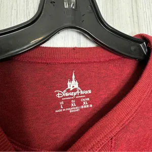 Disney Parks Walt Disney World Grumpy Embroidered Crewneck Sweatshirt L Large thumbnail 6