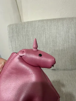 Coach unicorn coin case bag charm thumbnail 2