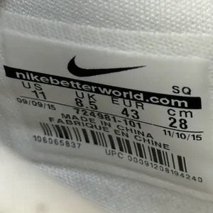 Nike Air Max White and Cream Women's Sneakers thumbnail 6