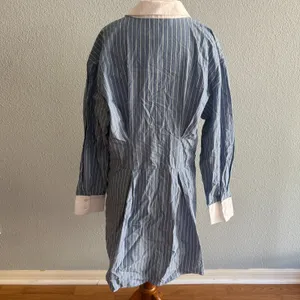 Abercrombie & Fitch Poplin Shirt Dress Size Large Tall thumbnail 5
