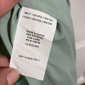 NWT Birdy Grey Jay Shiny Satin Dress In Sage Size XL thumbnail 14