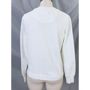 Garima Dhawan‎ Anthropologie Love Peace Happiness Courage Sweatshirt White XS thumbnail 4