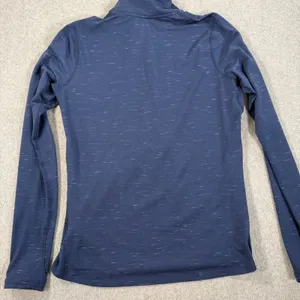 Ole Miss Rebels Nike Dri-fit Quarter Zip Pullover Women's Large Navy Blue Red thumbnail 8