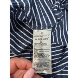 NWT GAP Women Striped Sleeveless Maxi Dress Size M‎ Blue White Tank Style thumbnail 8