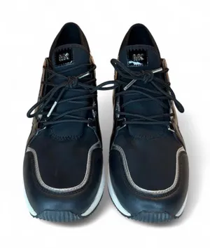 Michael Kors Women's Sneakers Black And  Silver Trainer  thumbnail 1