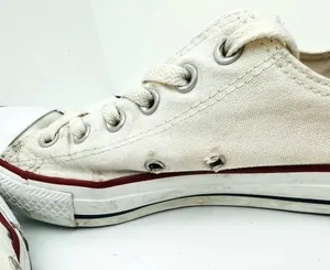Converse Chuck Taylor All Star Blue Red Low Top Lace Up Shoes Size 8 thumbnail 5