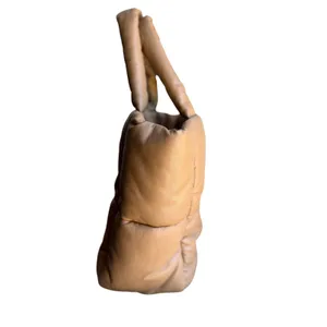 Stand Studio Rosanne Puffer Tote Camel Quilted Bag Designer Tan thumbnail 9